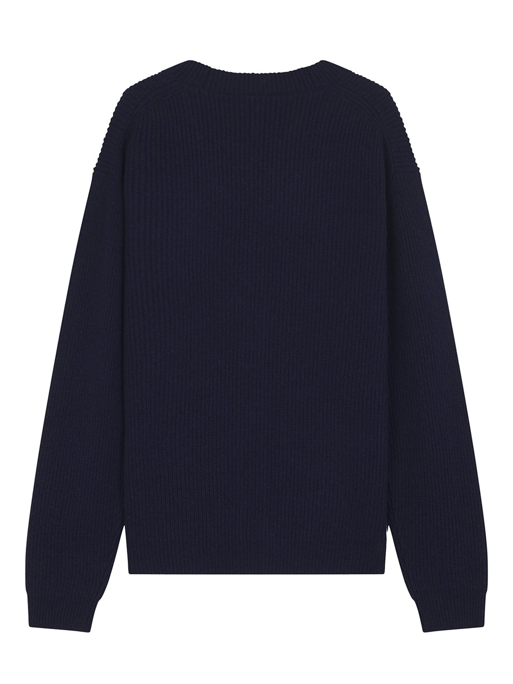 Bold Fox Head Patch Comfort Ribbed Cardigan - 2