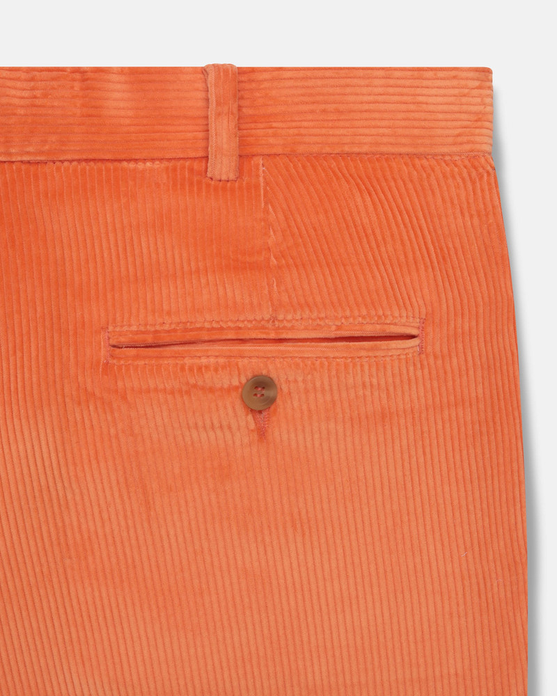 MADE-IN-USA ORANGE WIDE WALE CORDUROY PANT 3