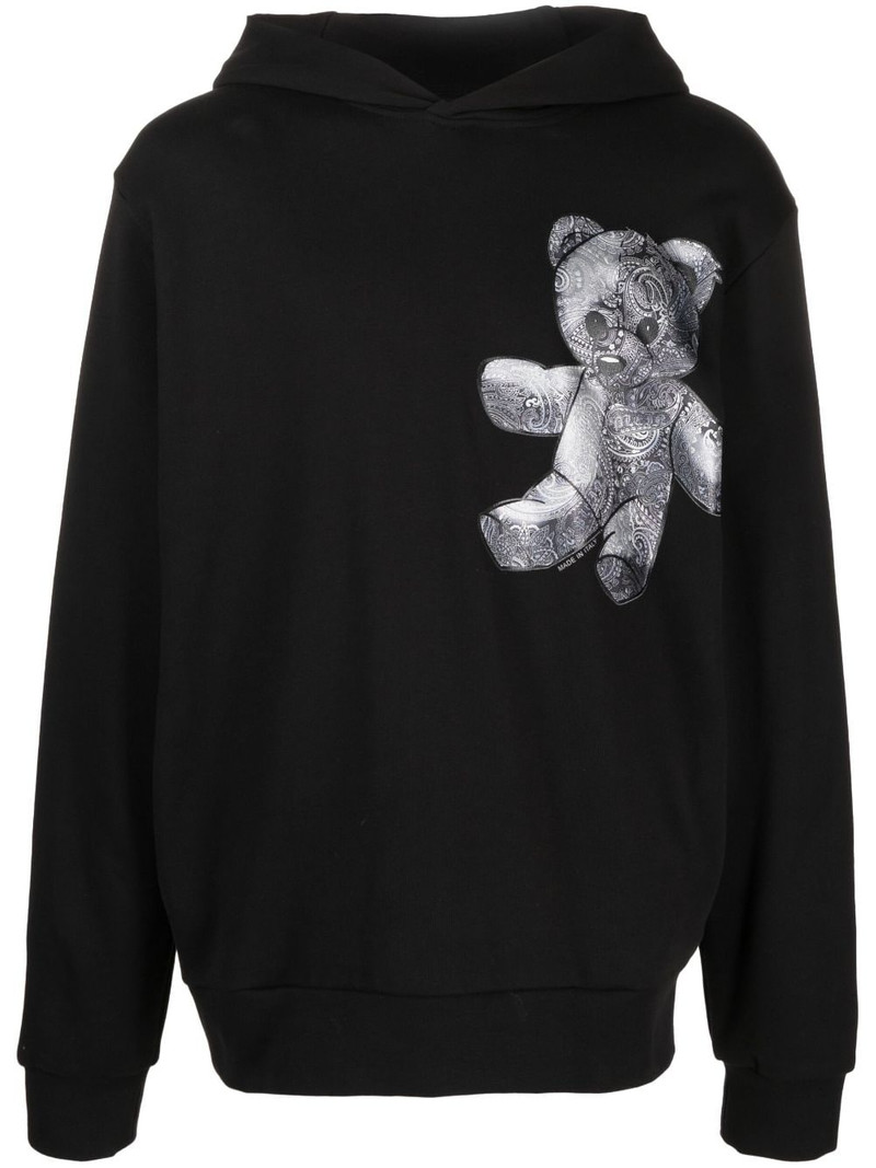 Teddy Bear paisley-print hoodie 1