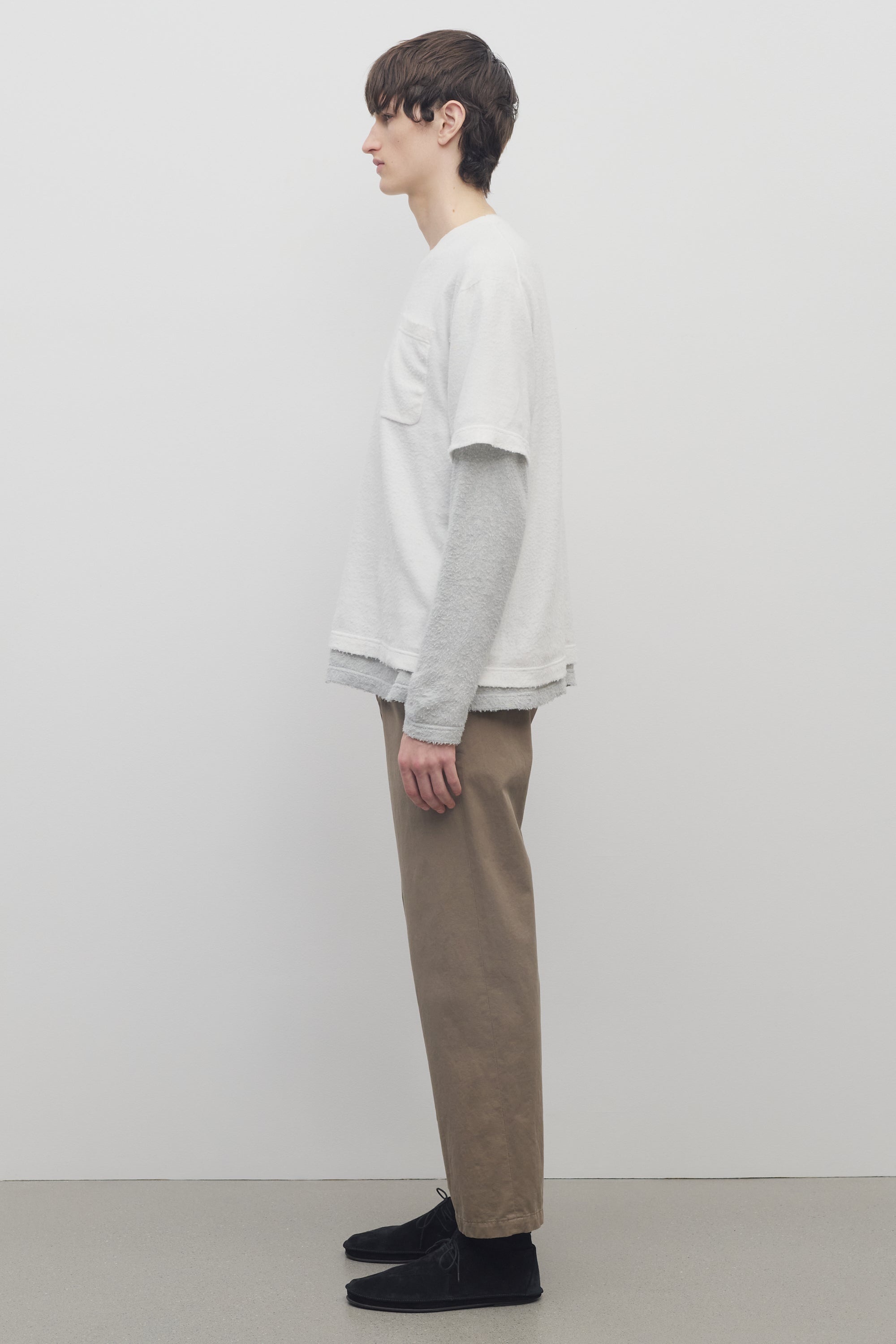 Zack Pant in Cotton and Cashmere - 4