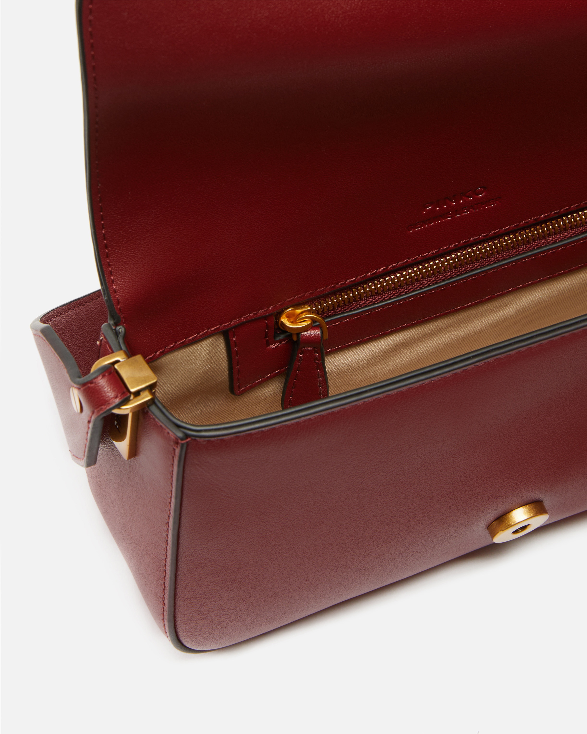 MINI LOVE BAG SOFT SHOULDER BAG IN LEATHER - 4