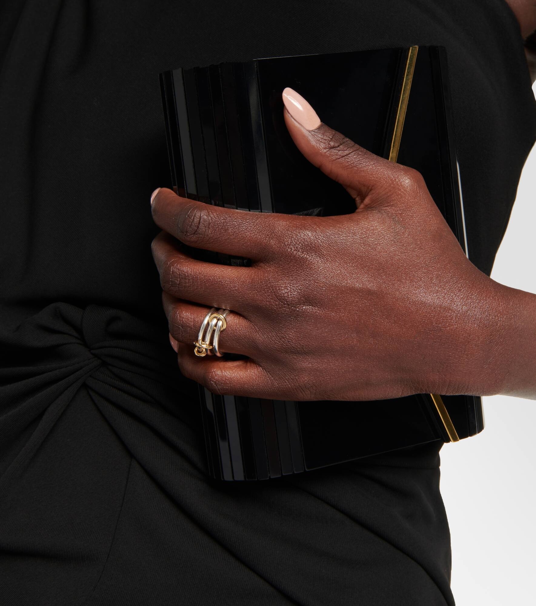 Raneth sterling silver and 18kt gold ring - 5