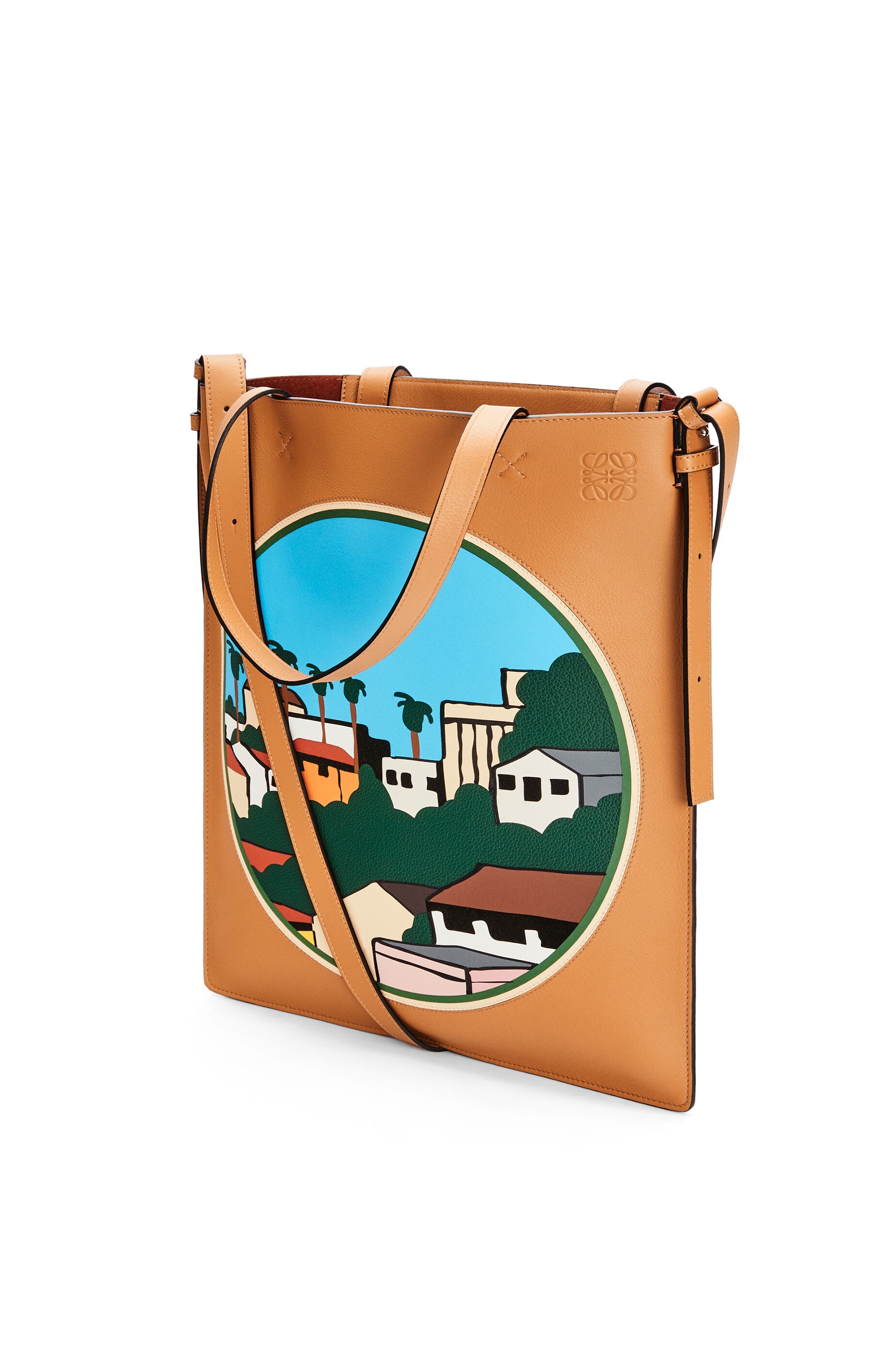 L.A. Series Vertical Tote bag in classic calfskin - 3