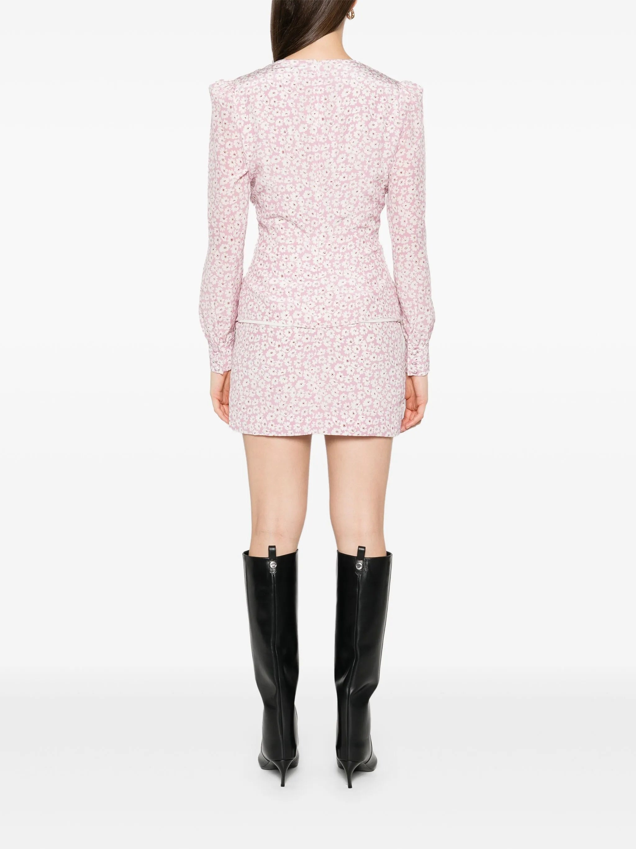 Alessandra Rich Floral-print Mini Dress - 5