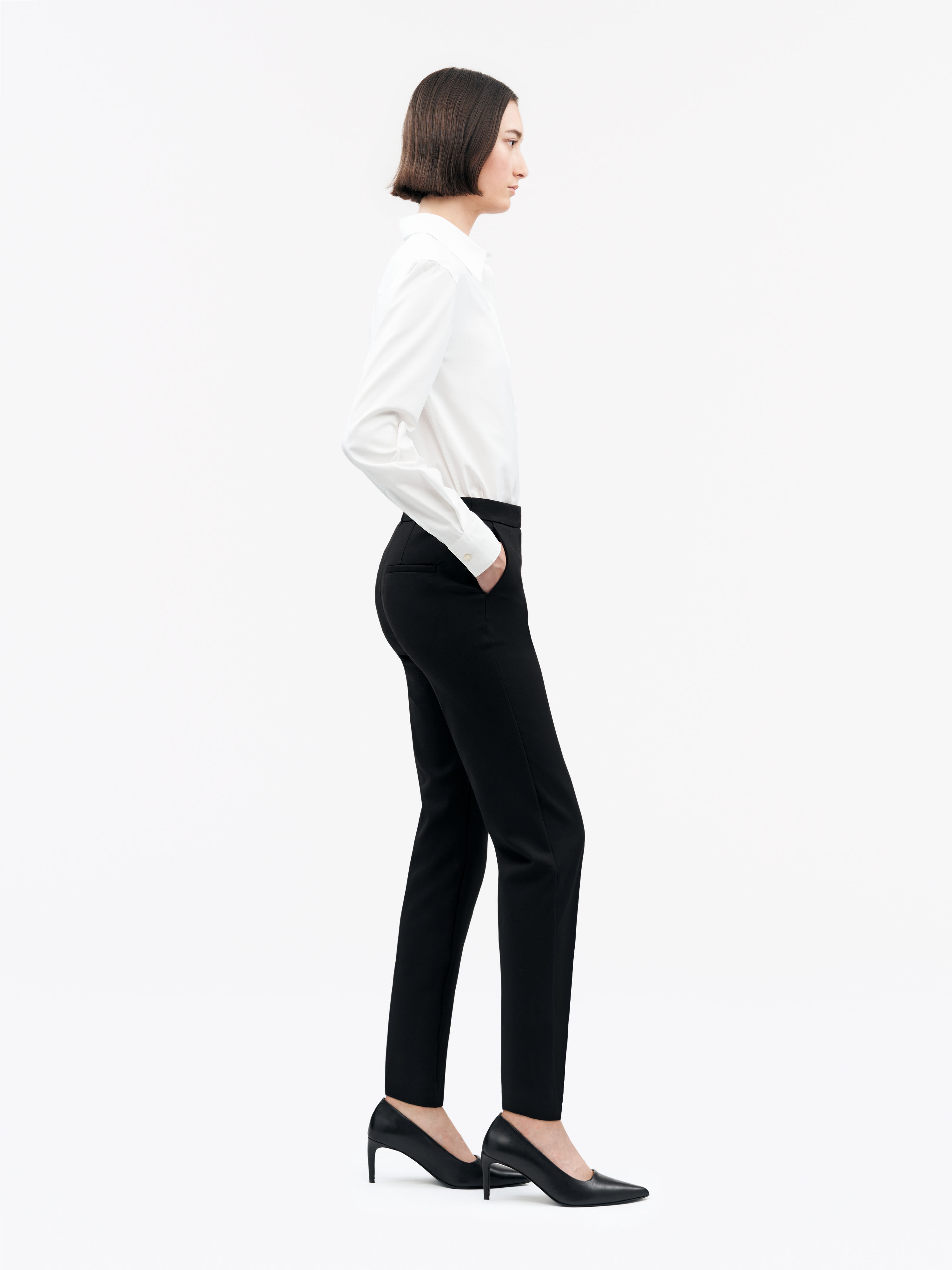 Taika Slim Straight Trousers - 3