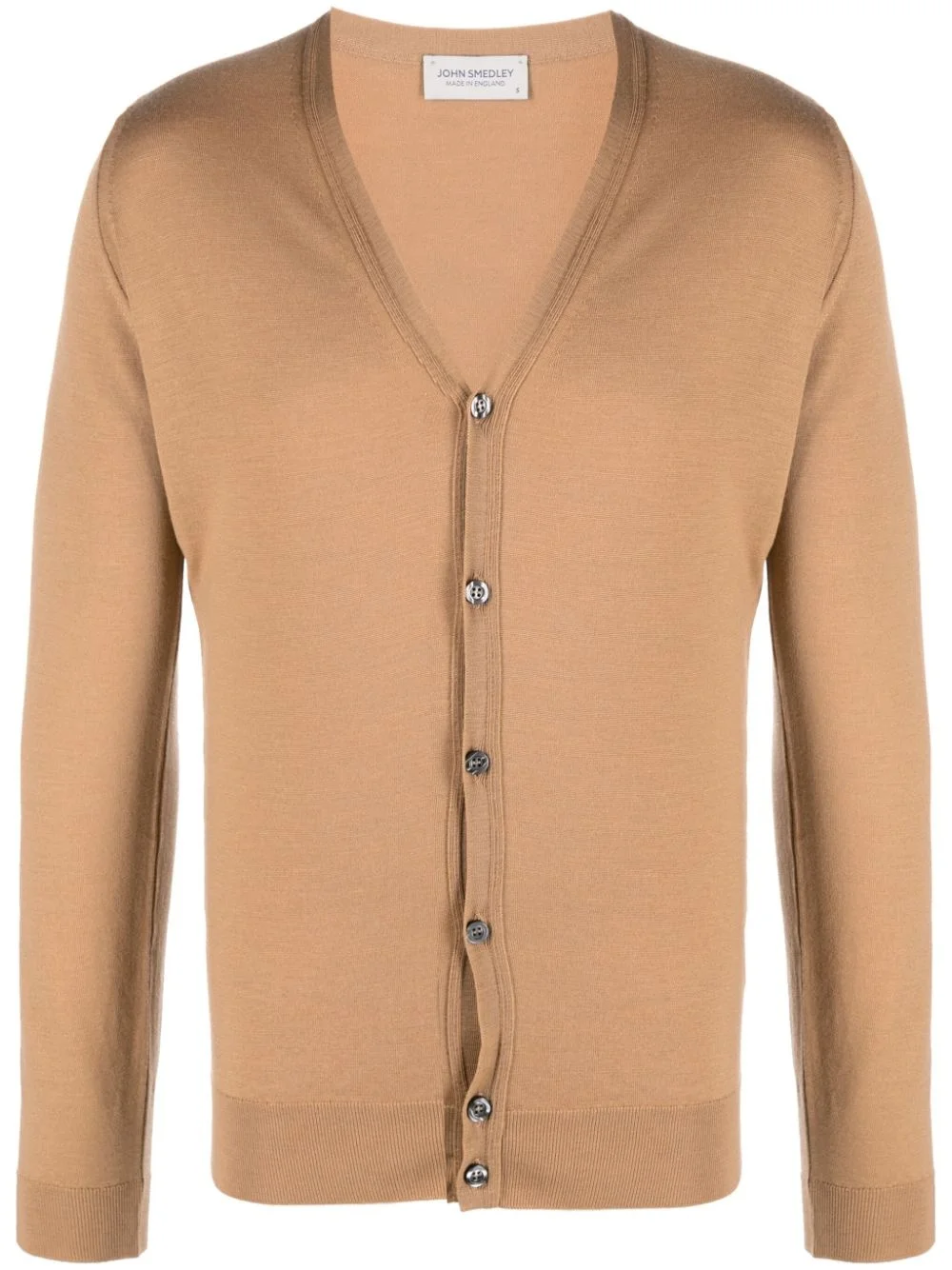 V-neck merino cardigan - 1