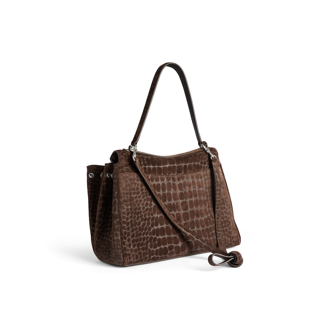Women's Rodeo Handbag Medium in Dark Brown - 3