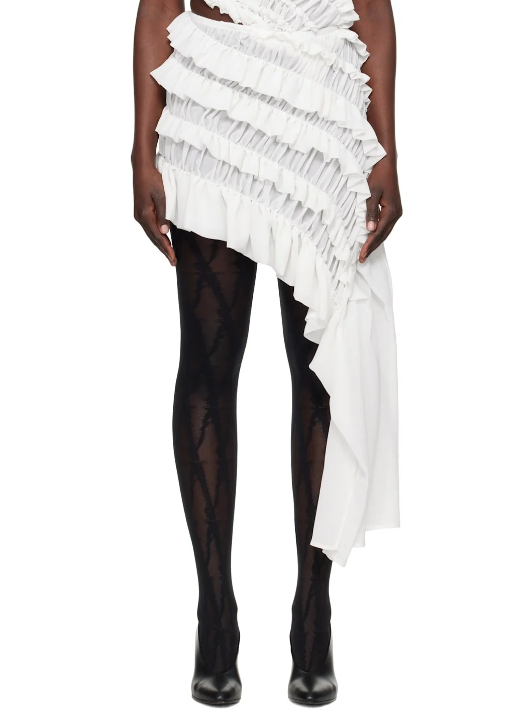 White Irving Miniskirt - 1