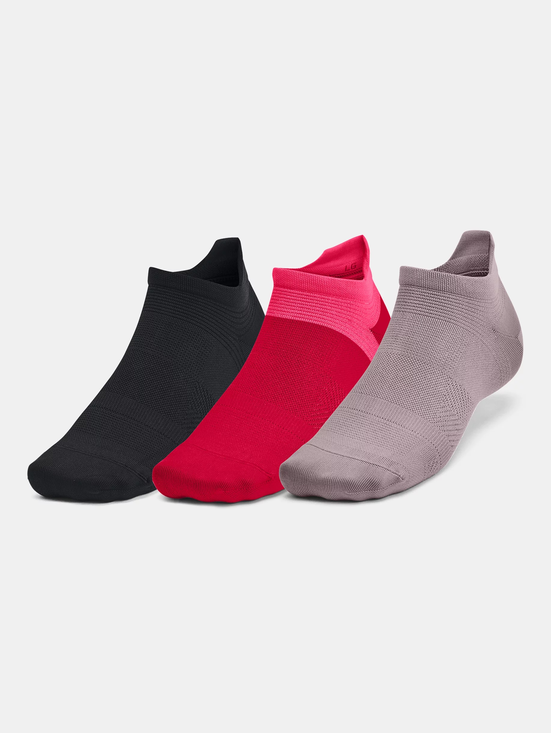 Unisex UA ArmourDry® Run Lite 3-Pack No Show Tab Socks - 3