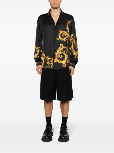 VERSACE JEANS COUTURE abstract-print long-sleeve shirt outlook