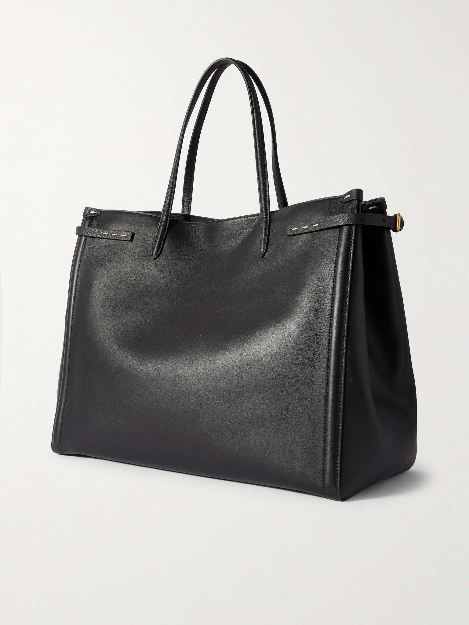 Antibes Large Logo-Appliquéd Leather Tote Bag - 4