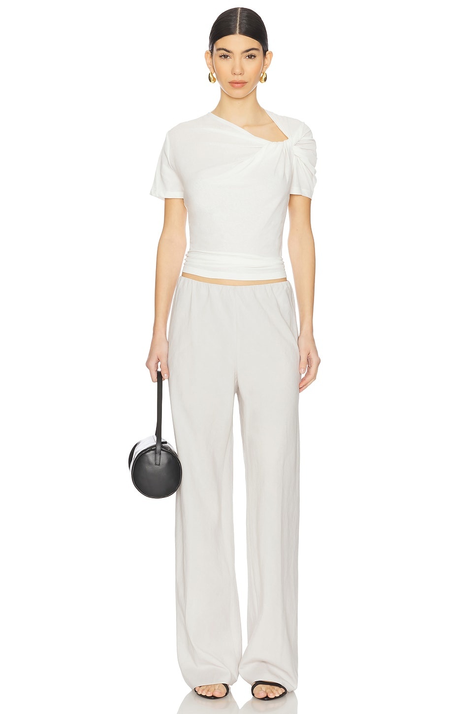 High Waist Bias Pant - 5