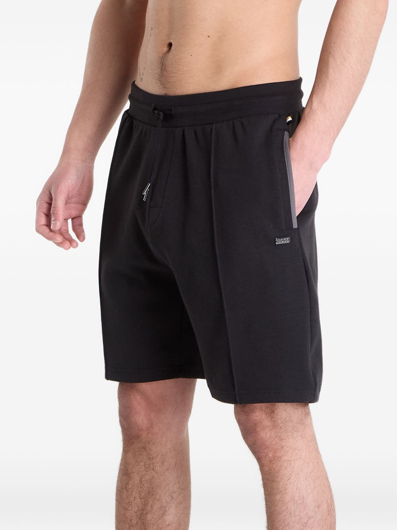 drawstring-fastening panelled shorts 4