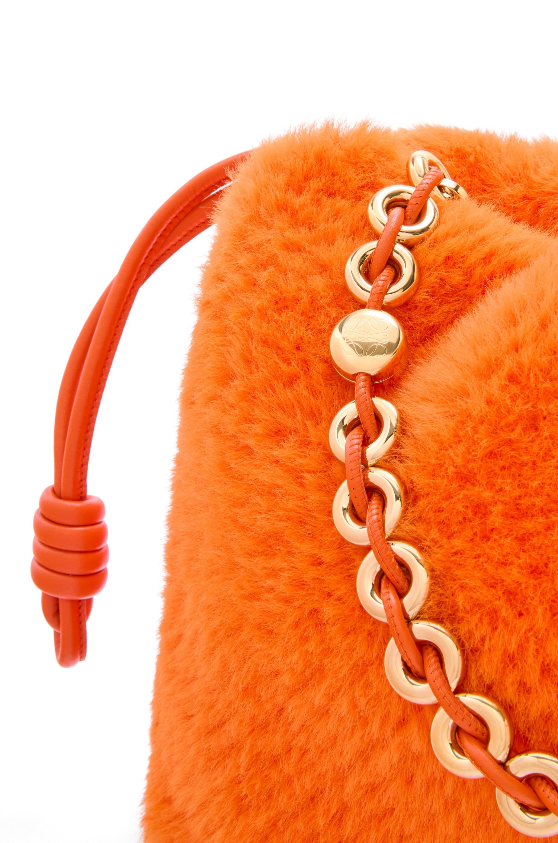 Large Flamenco purse in knit - 10