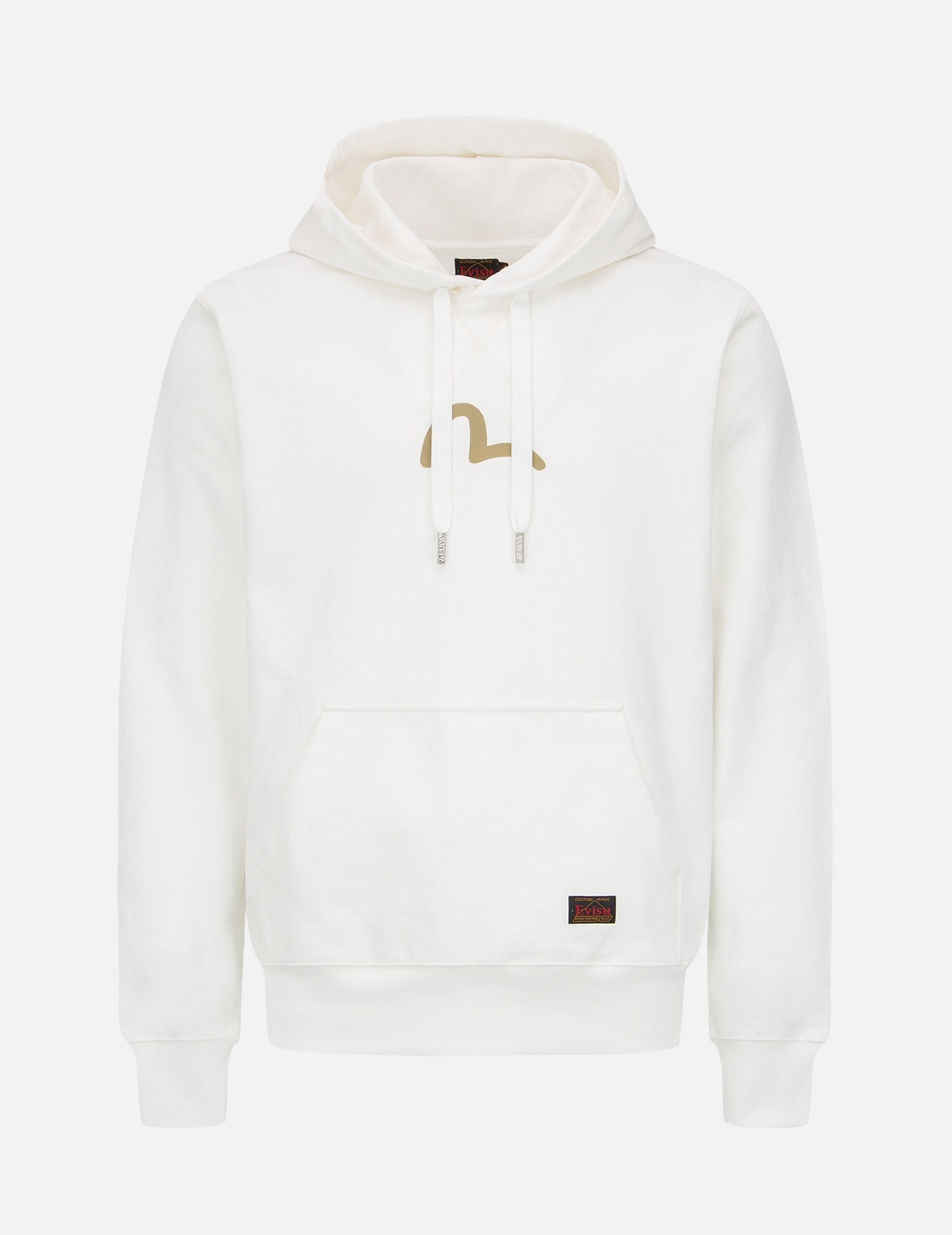 SEAGULL PRINT HOODED SWEATSHIRT - 1