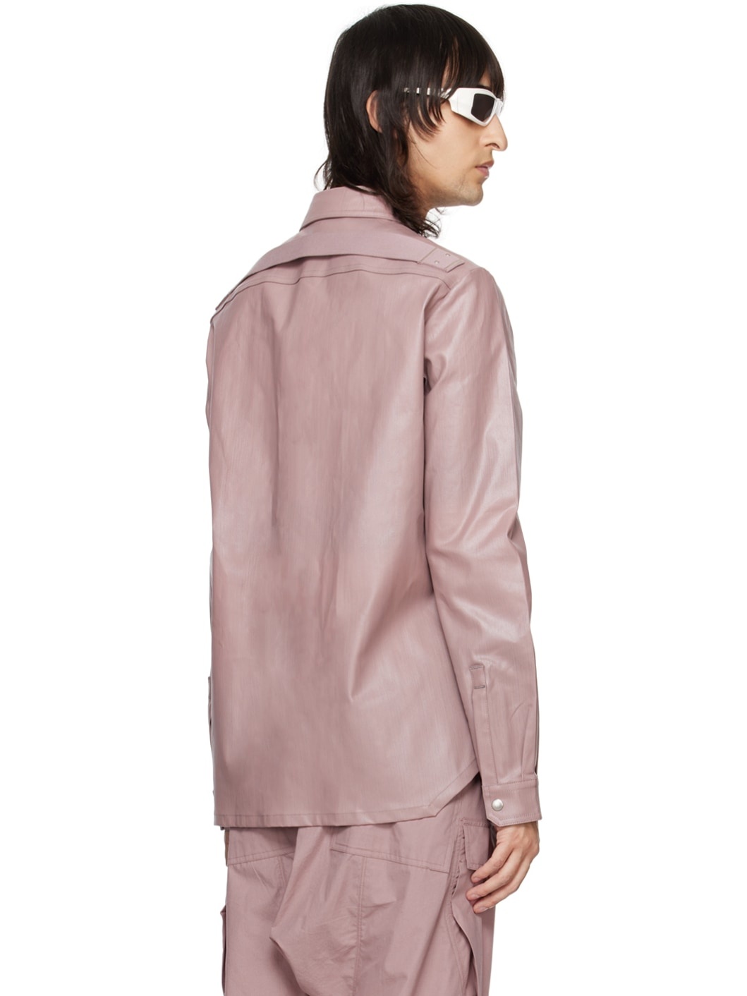 Pink Fogpocket Denim Shirt - 3
