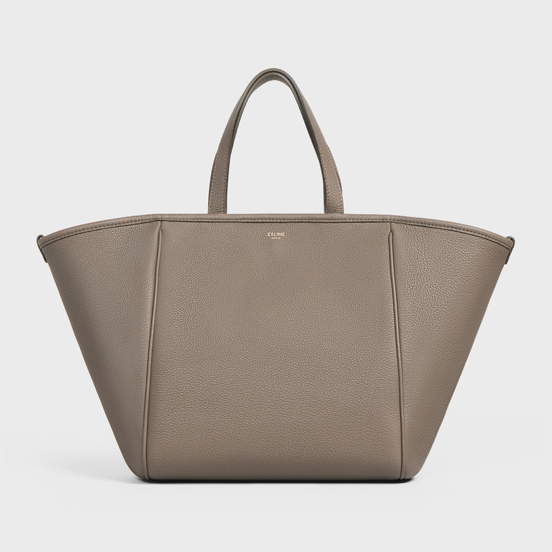 Small Folded Cabas in Grained Calfskin 5