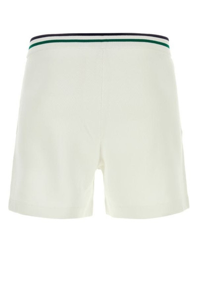 CASABLANCA White viscose blend bermuda shorts outlook