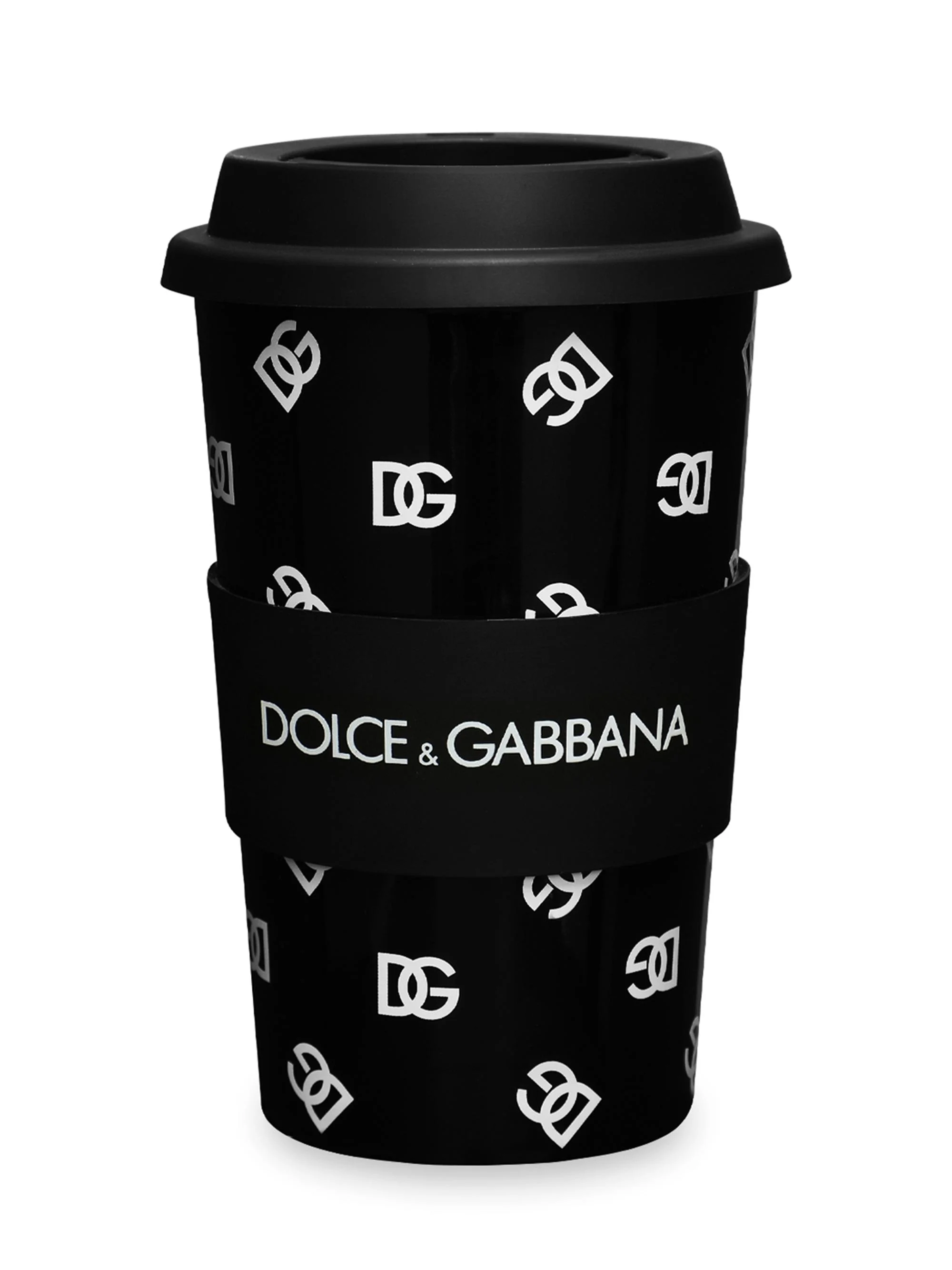 DG Logo Mug & Lid - Black - 1