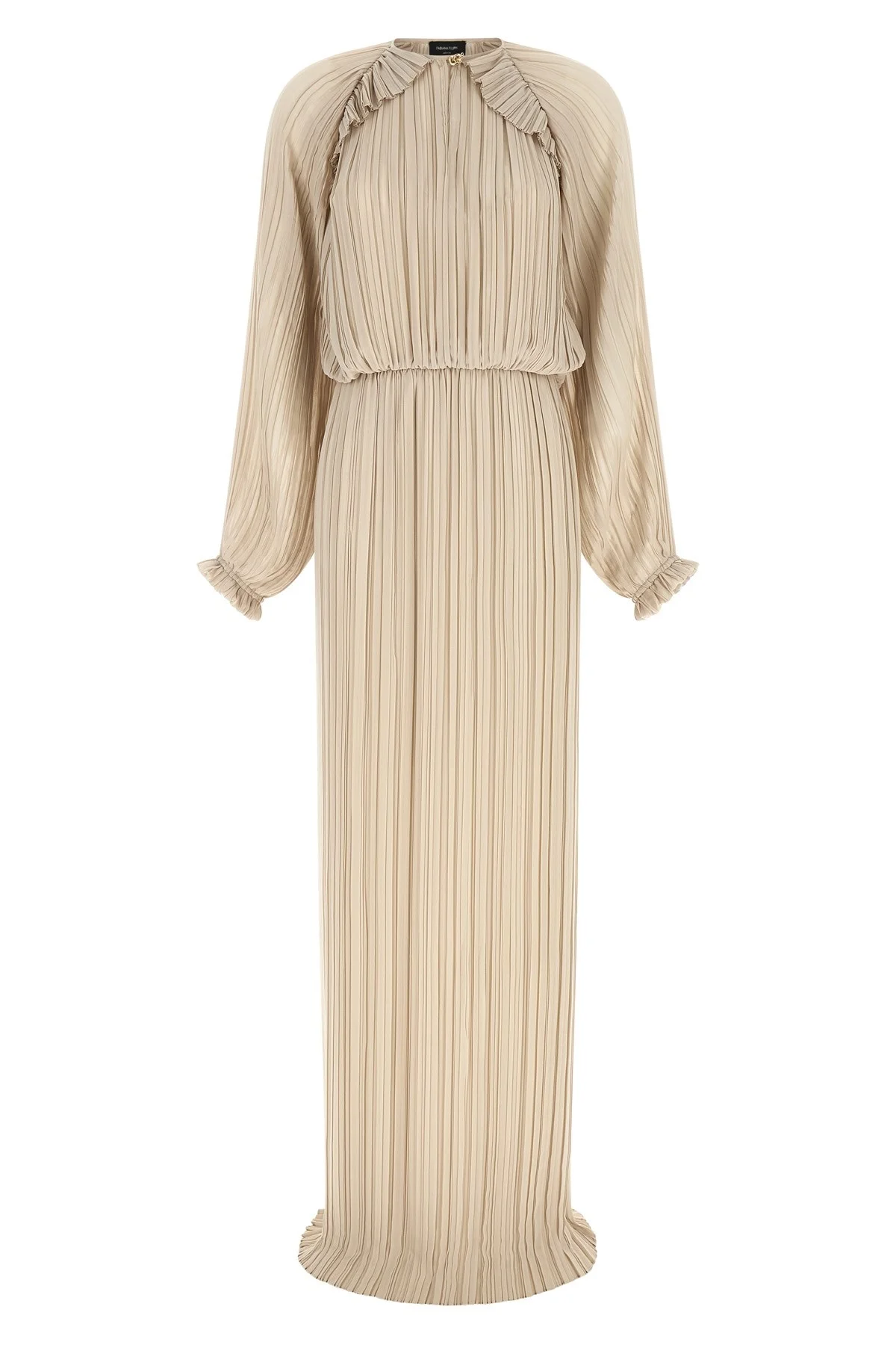 Long Pleated Dress - 1