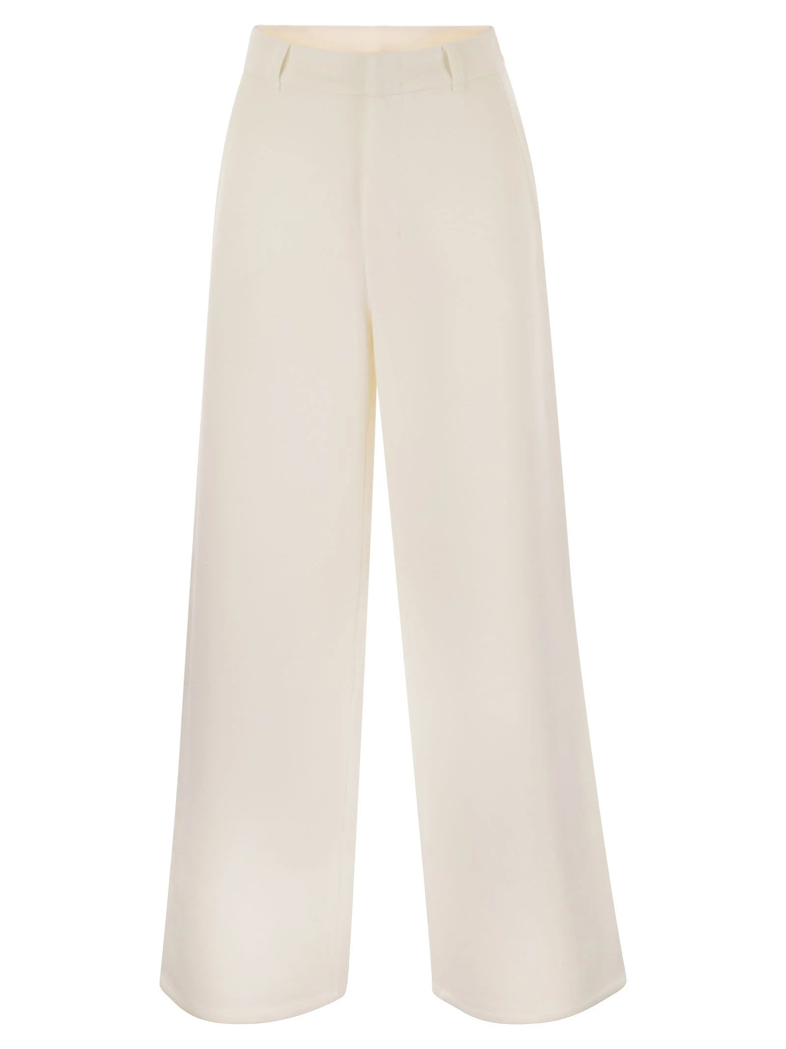 S Maxmara Women Merlot - Jersey Trousers - 1