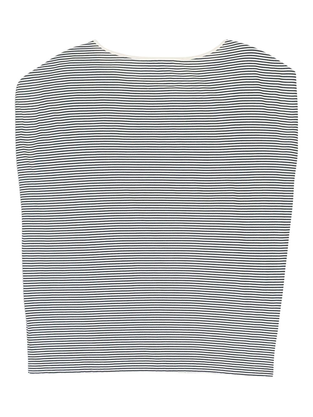 striped cashmere vest - 2