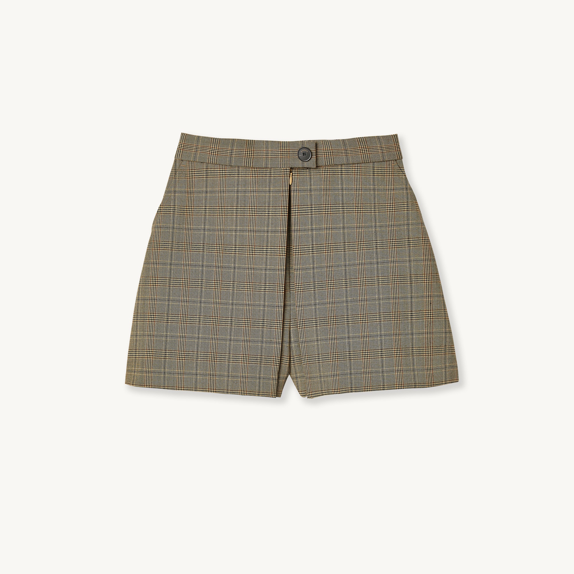 Checked shorts - 1