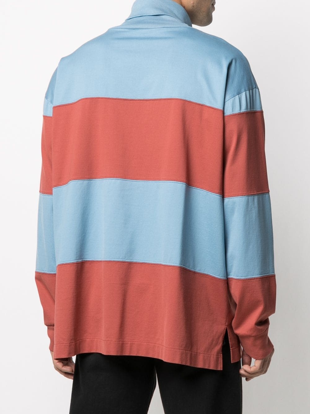 striped rollneck jumper - 4