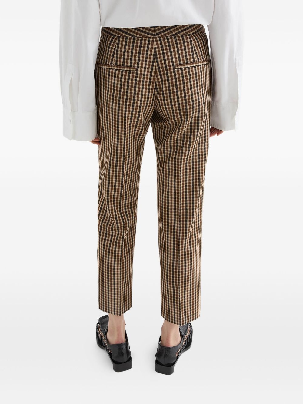 checked trousers - 4