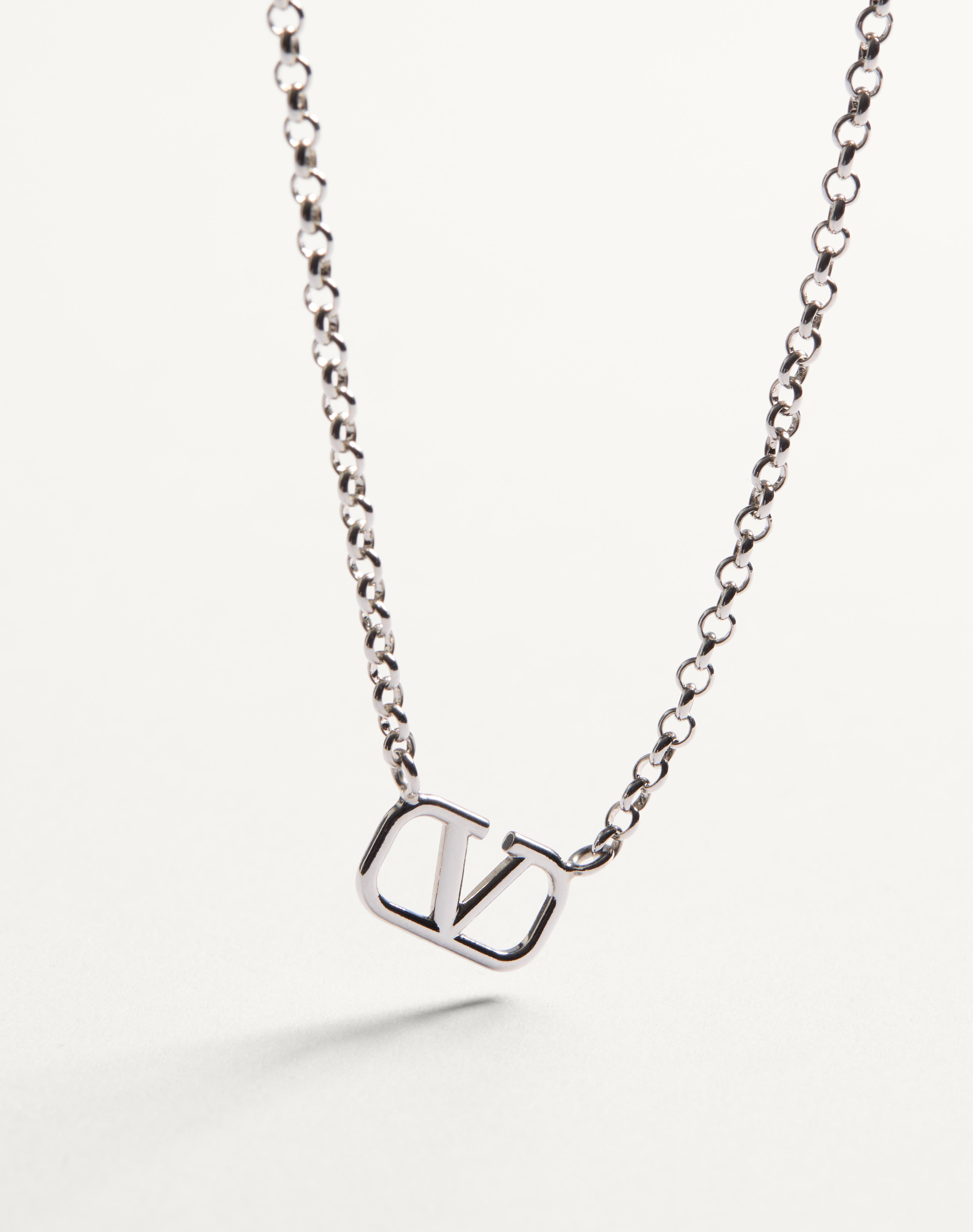 VLOGO SIGNATURE METAL NECKLACE - 3