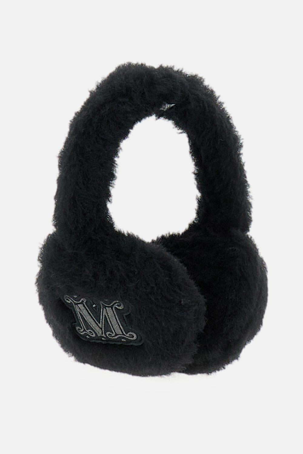 TEDDY EAR MUFFS IN ALPACA AND WOOL - 2