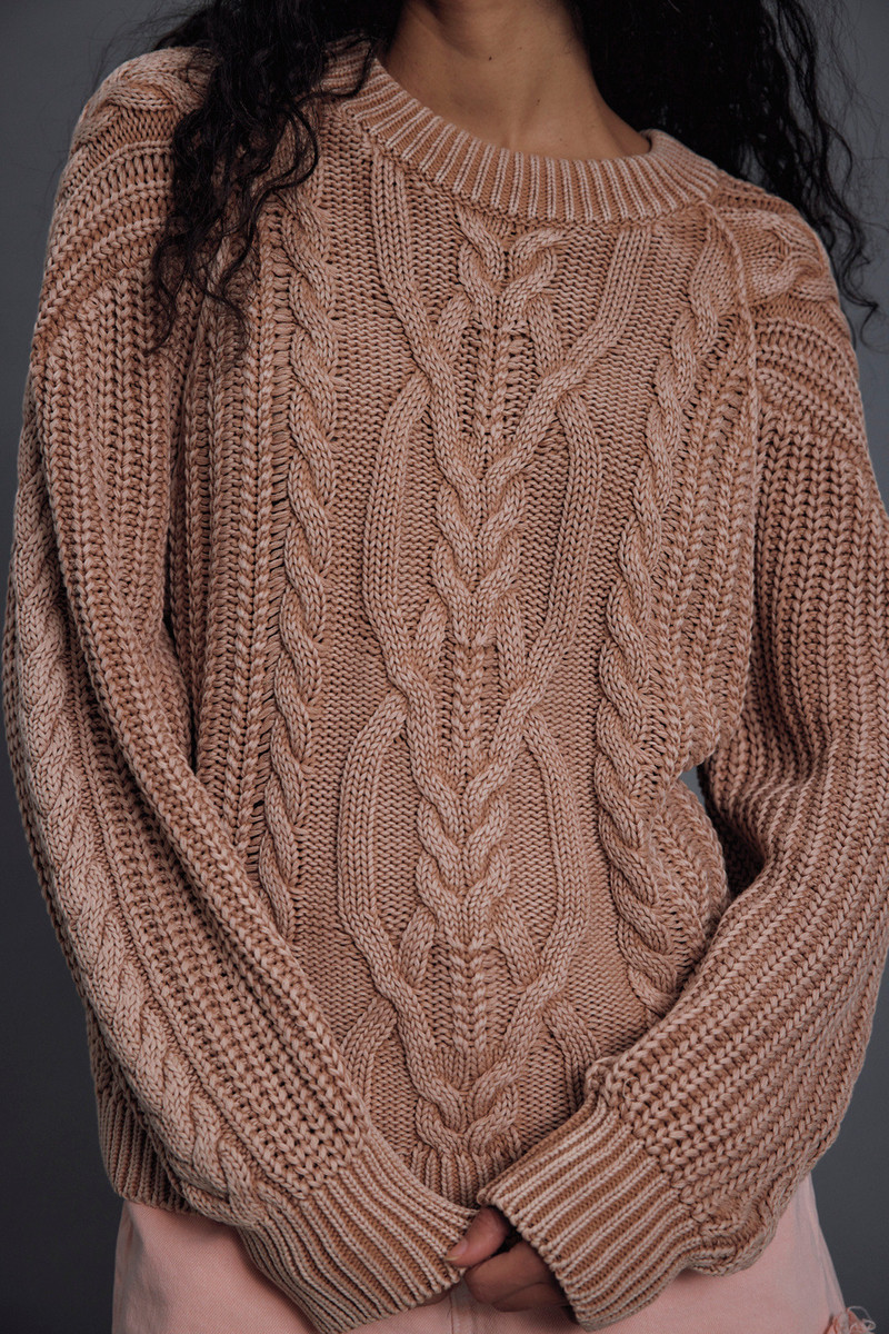 Frankie Cable Knit Sweater 1