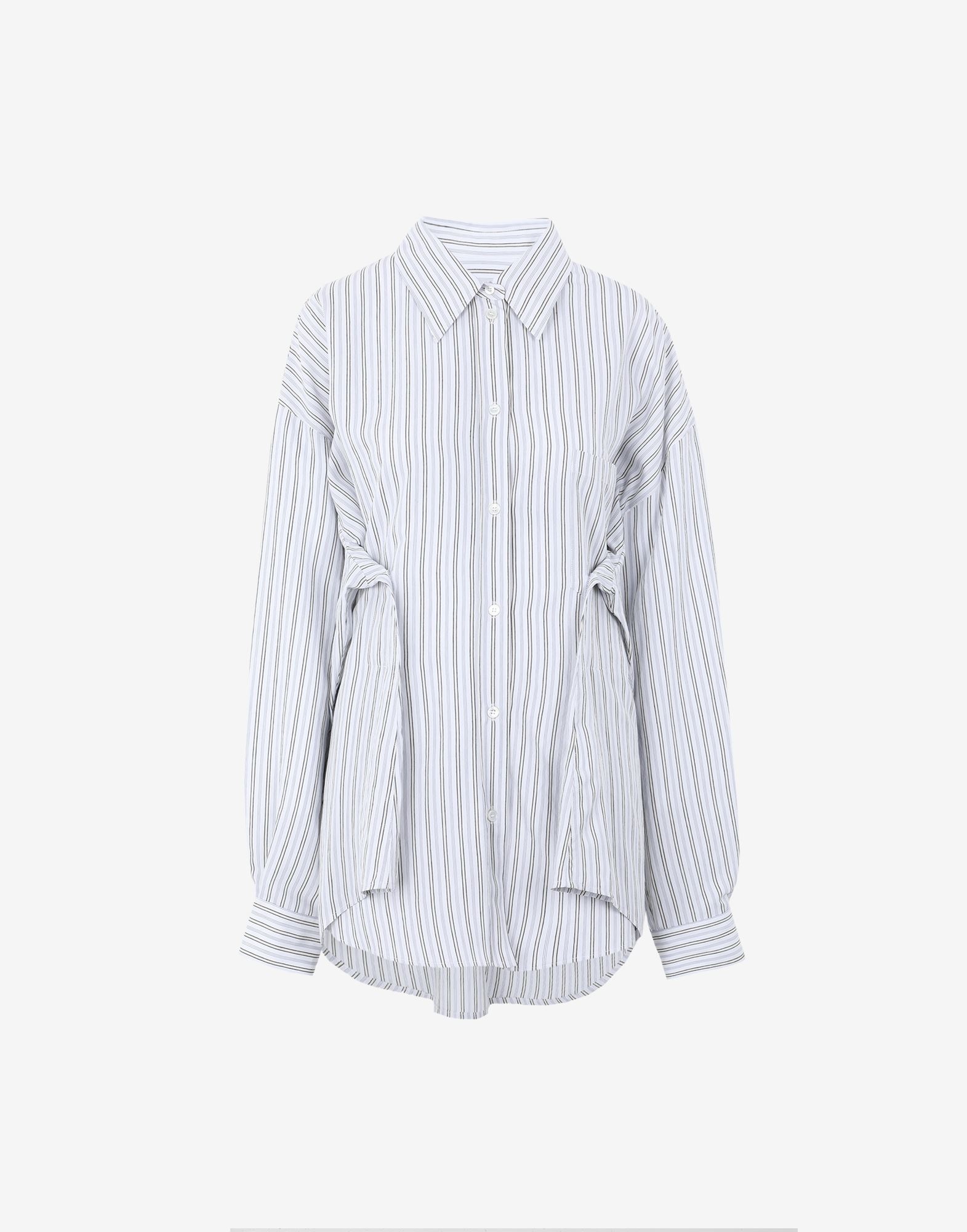 Stripe oversized shirt - 1