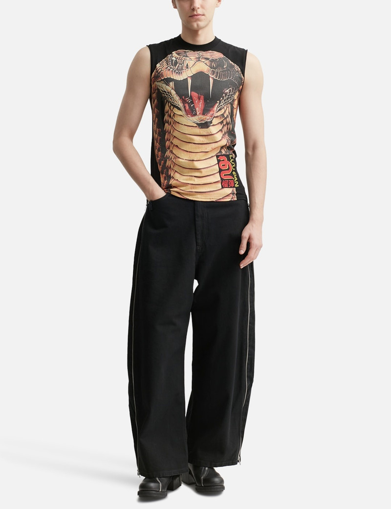 LU'U DAN ZIP UP JEANS outlook