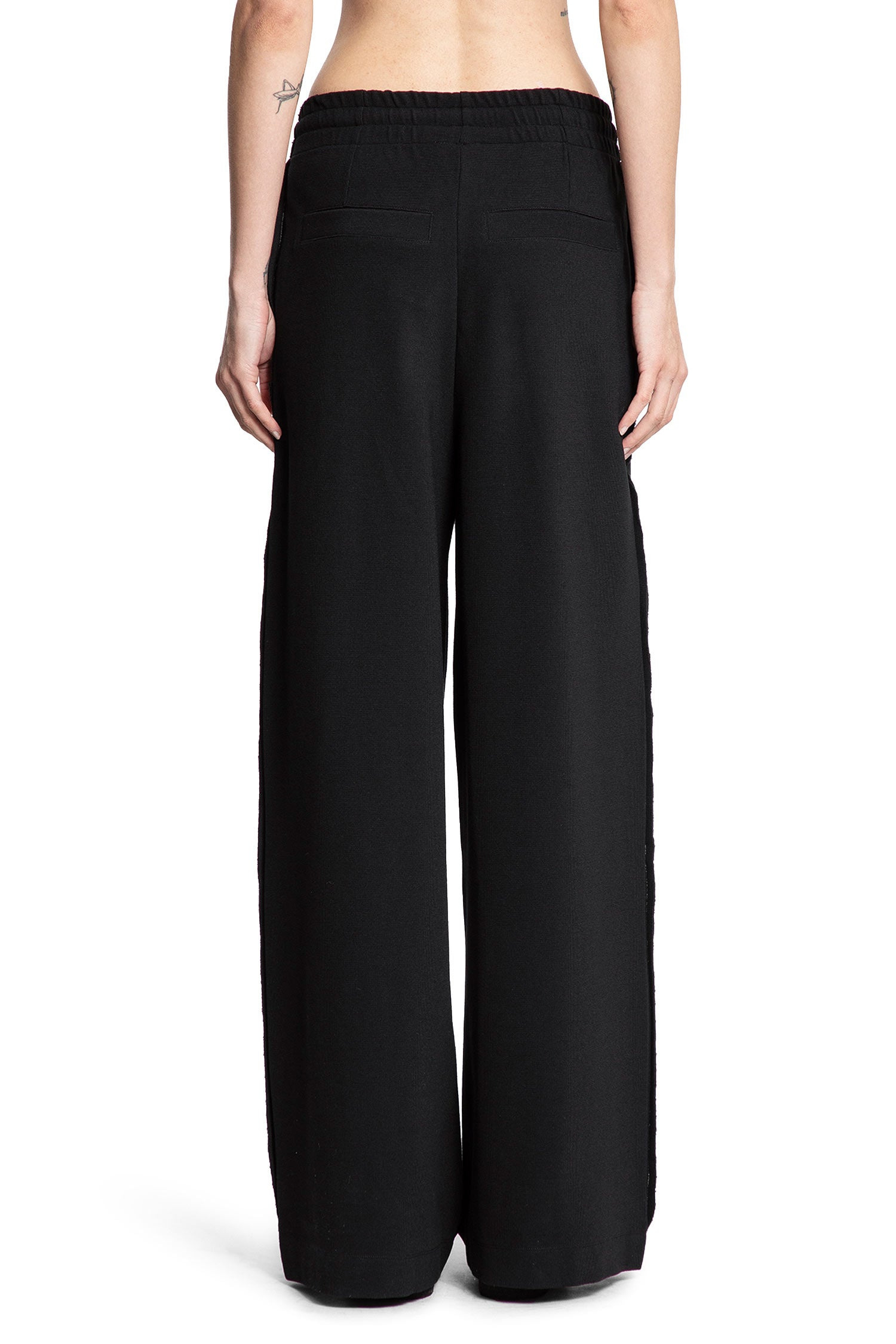 Pleated-Wide-Leg-Sweatpants - 3