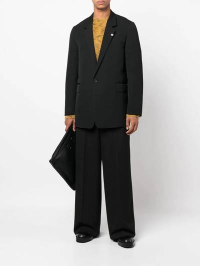 Jil Sander single-breasted wool blazer outlook