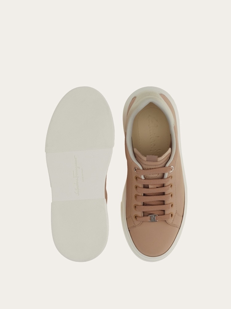 SNEAKER WITH MINI VARA CHAIN ORNAMENT - 6