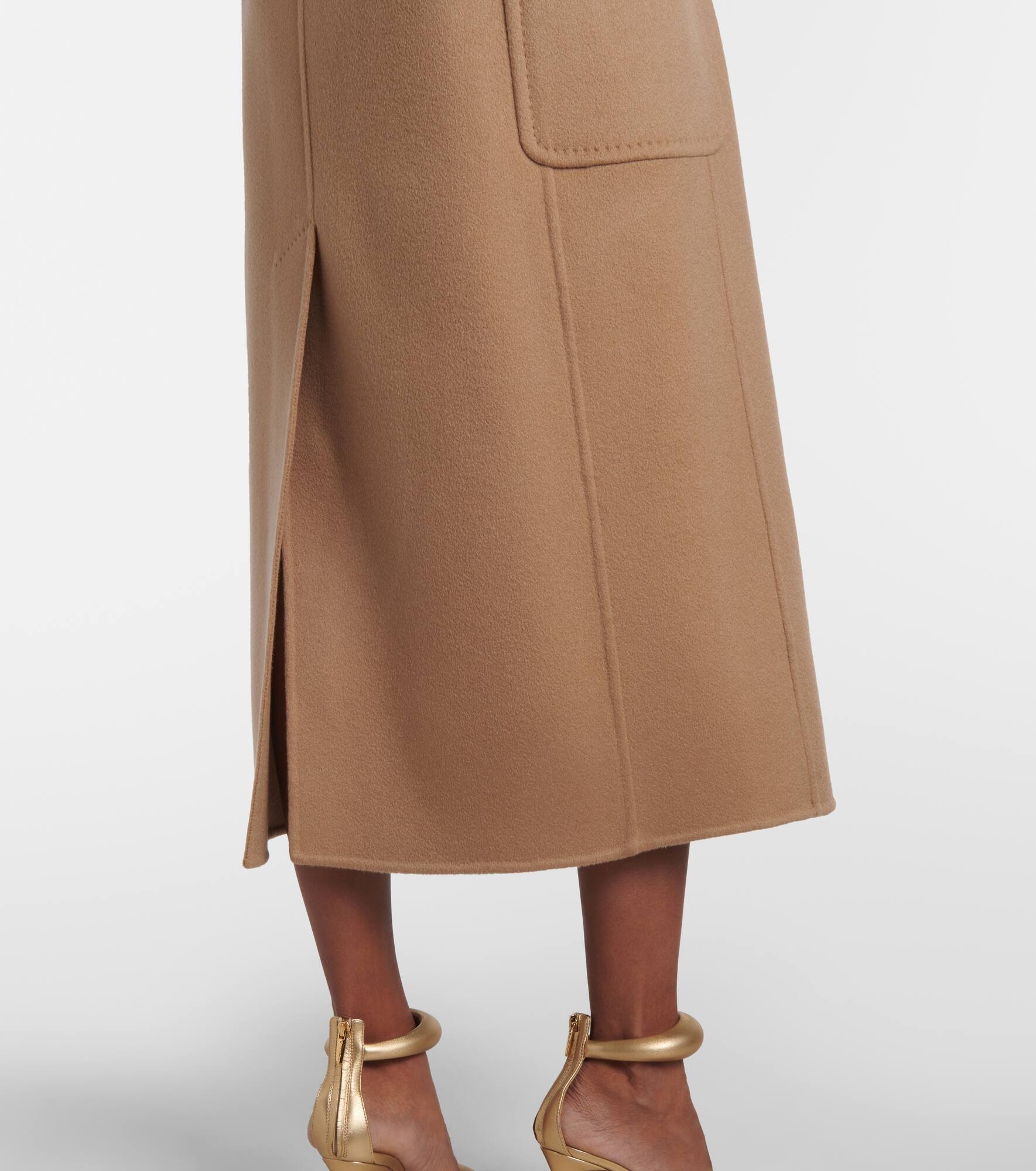 Cashmere wrap coat - 6