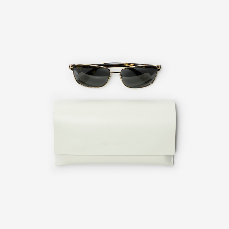 Metal Shield Rectangular Sunglasses​ 5