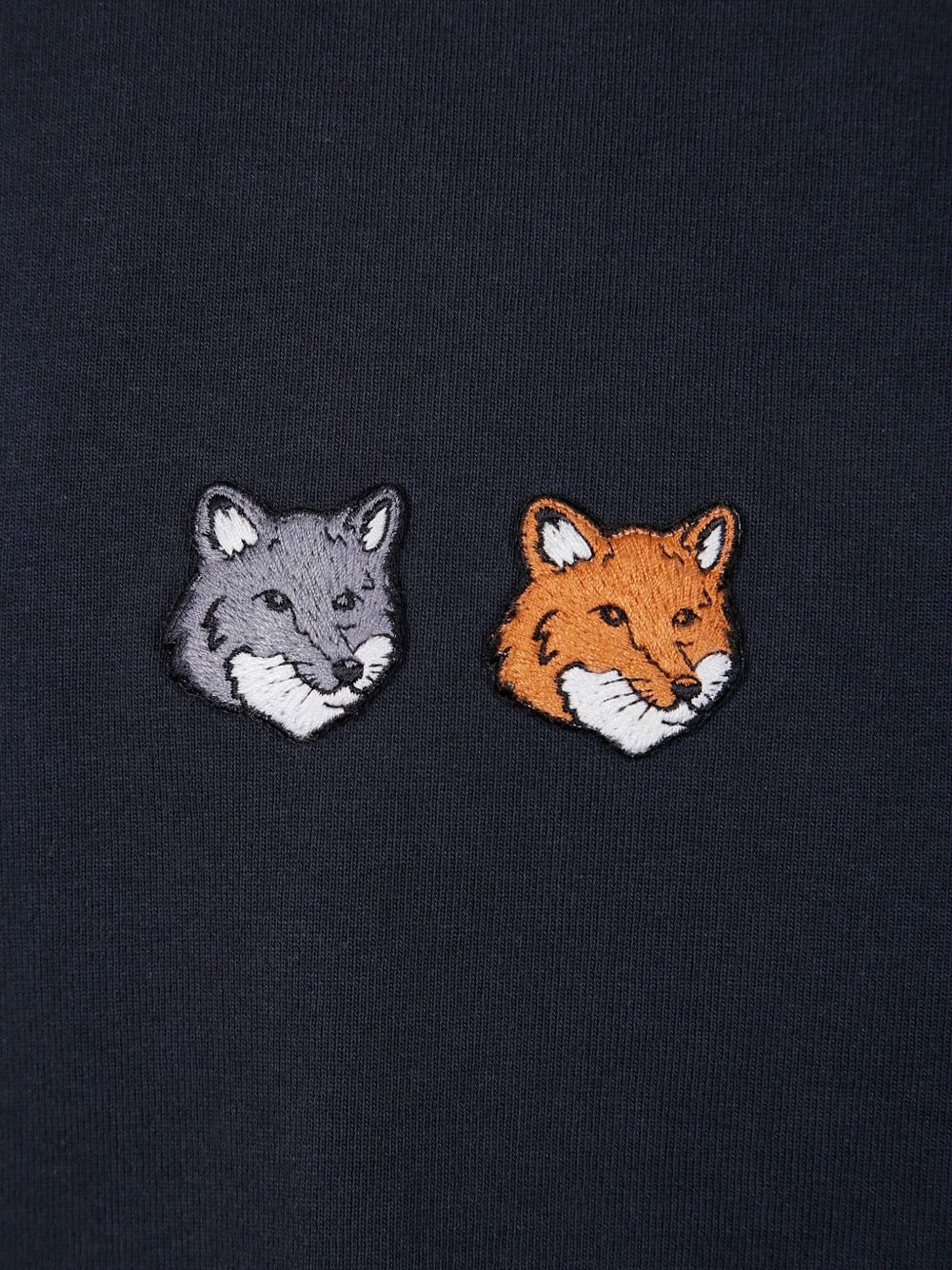 Fox Head embroidered T-shirt - 2