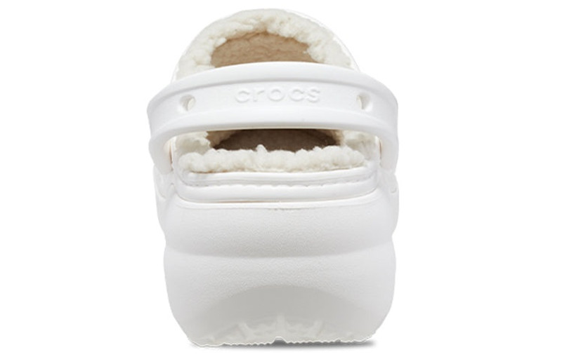 crocs (WMNS) Crocs Classic Platform Lined Clogs 'White' 207938-100 outlook