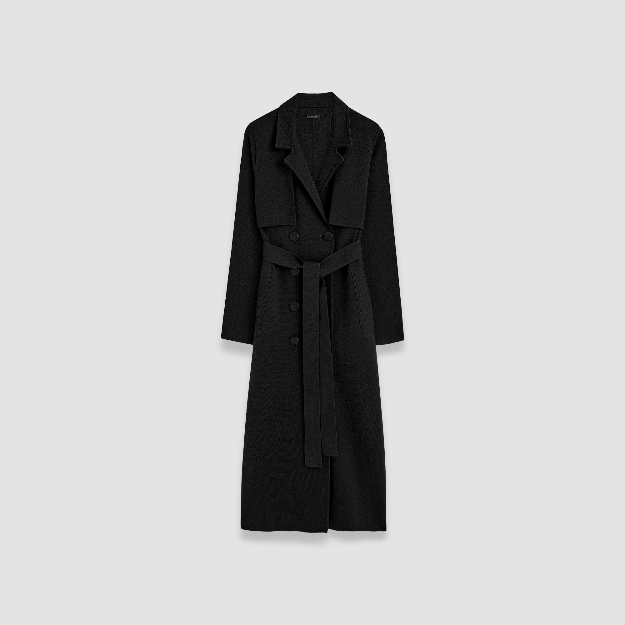 Milano Knit Wool Coat - 1