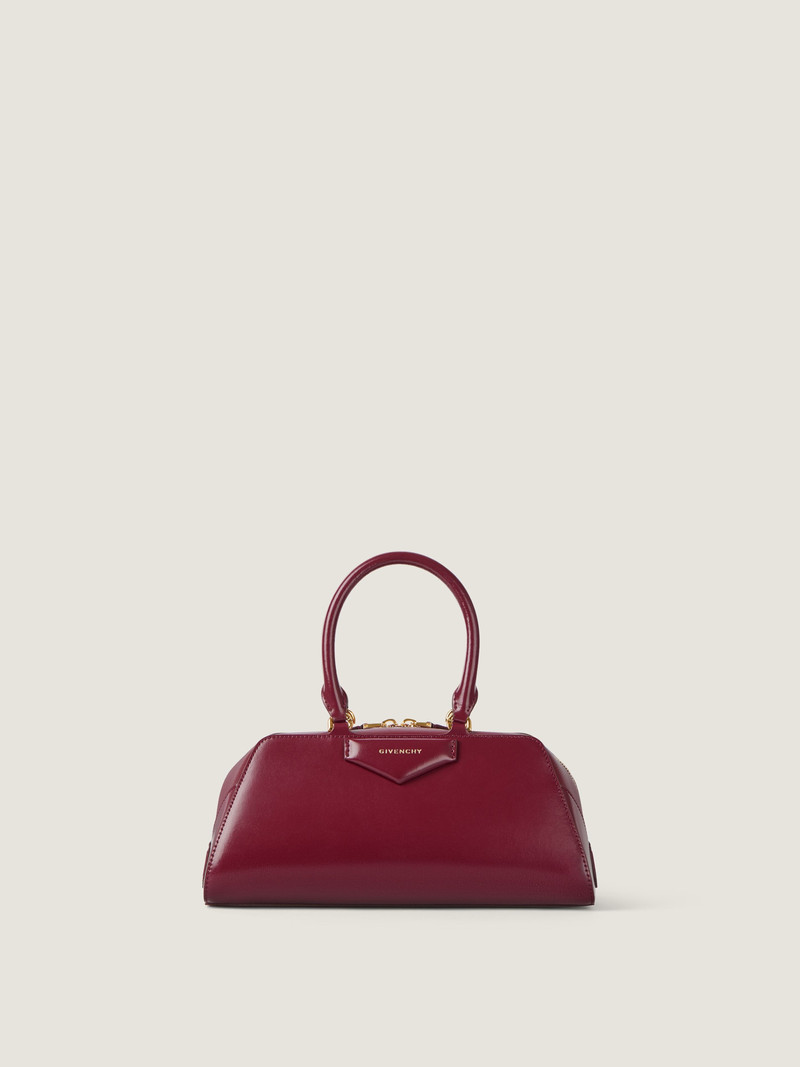 SMALL ANTIGONA EAST-WEST BAG IN BOX LEATHER 1