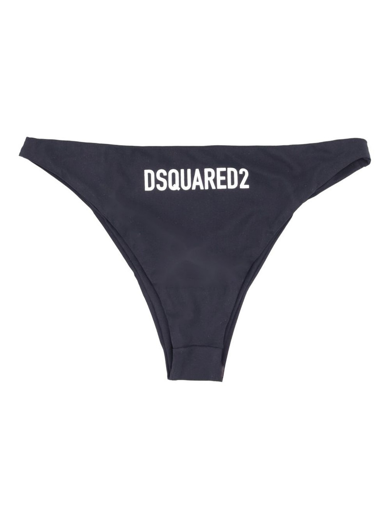 DSQUARED2 logo bikini bottom outlook