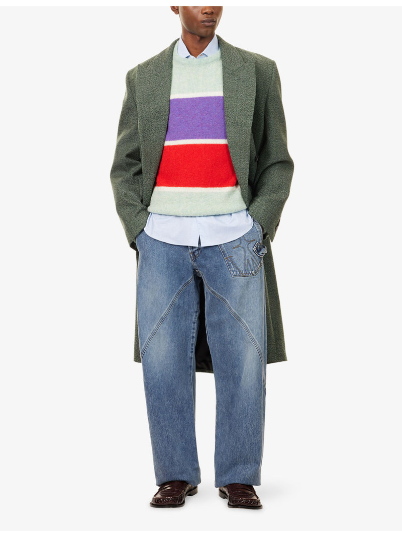 JW Anderson Twisted Workwear Straight-Leg Denim Jeans outlook