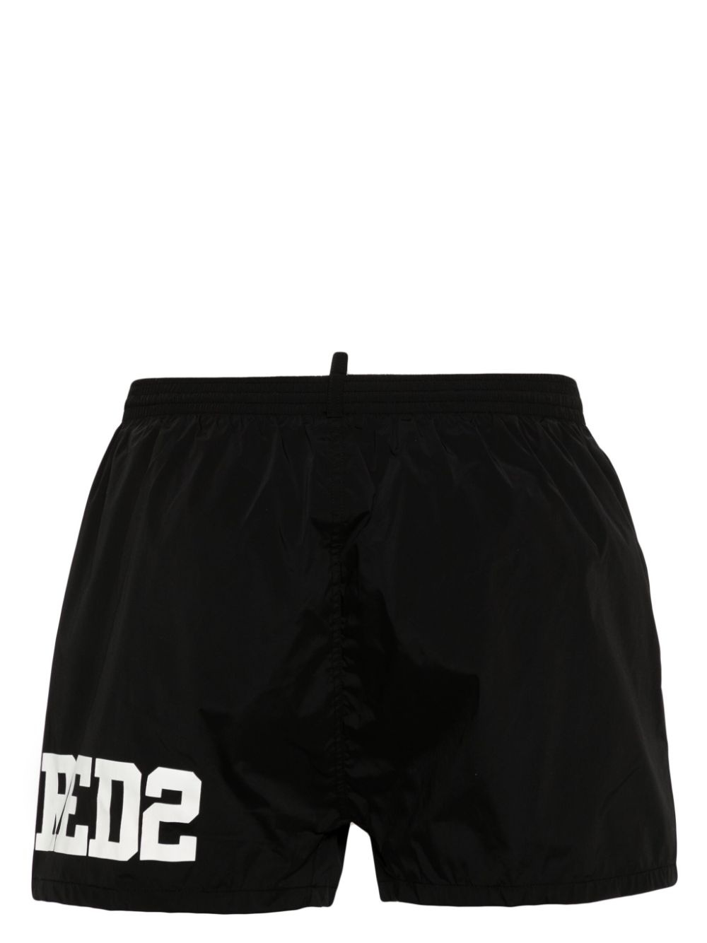 logo-print swim shorts - 2