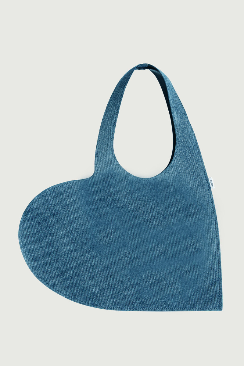 Denim Heart Tote Bag 1