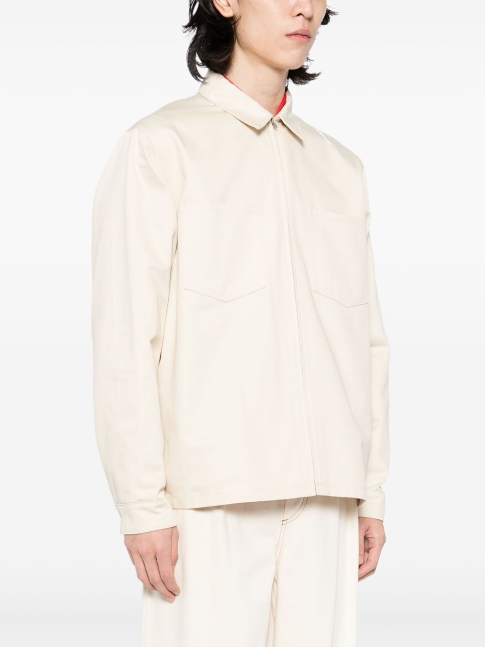 zip-up shirt - 3