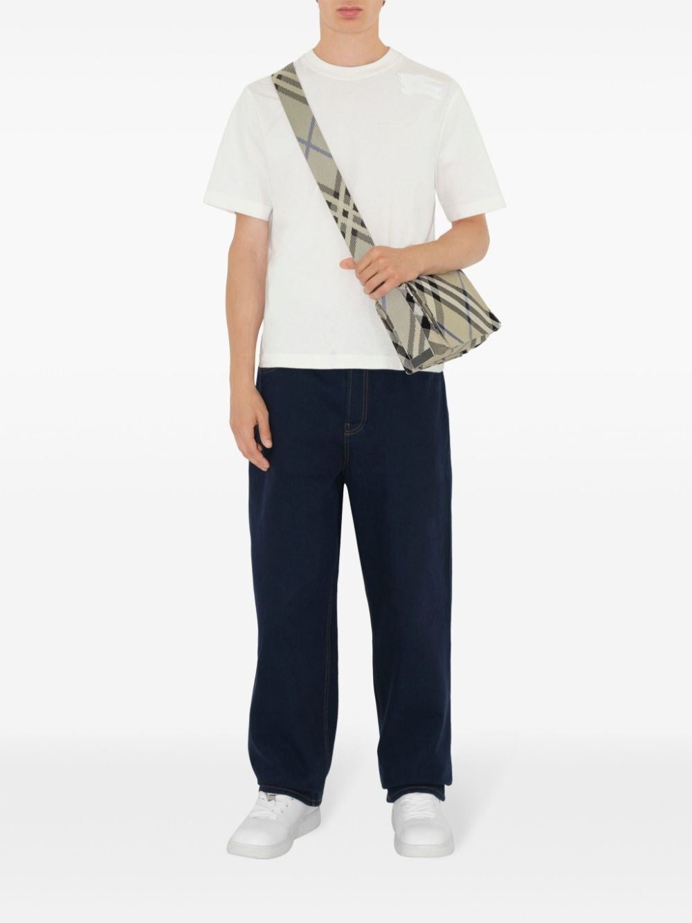 BURBERRY｜ (Check Trench Crossbody Bag (8092604)) Burberry Burberry Men Check Trench Crossbody Bag | luosophy