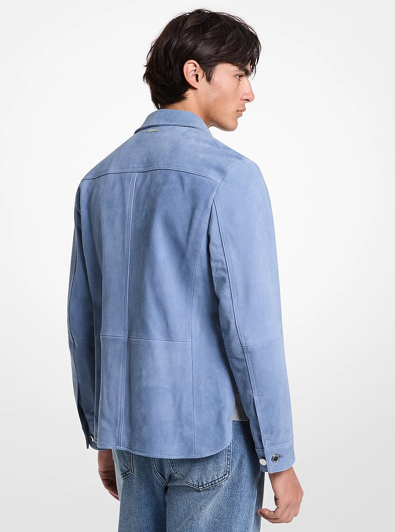 MICHAEL KORS Suede Shirt Jacket outlook